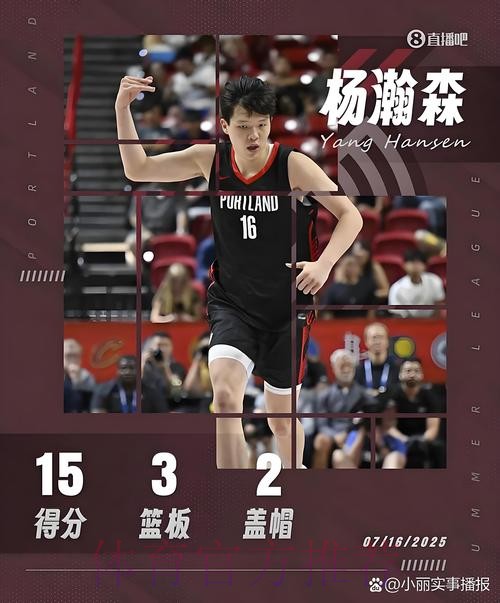 NBA报告:杨瀚森刷新发展联盟生涯得分新高 NBA报告:杨瀚森刷新发展联盟生涯得分新高