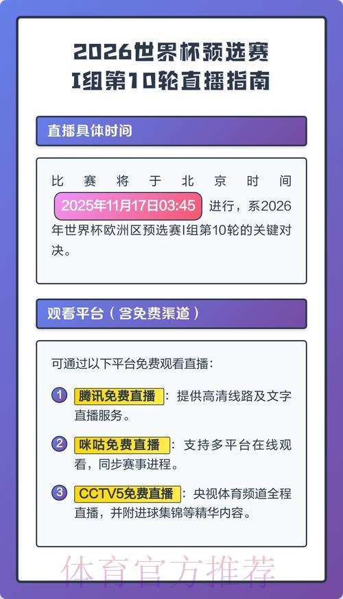 2026年世界杯精彩赛事直播平台推荐指南 2026年世界杯精彩赛事直播平台推荐指南